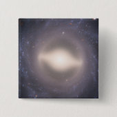 Badge Carré 5 Cm Galaxie Spirale Ngc 1015. (Devant)
