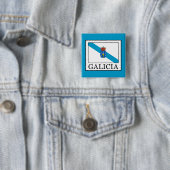 Badge Carré 5 Cm Galice (En situation)
