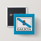 Badge Carré 5 Cm Galice (Devant & derrière)