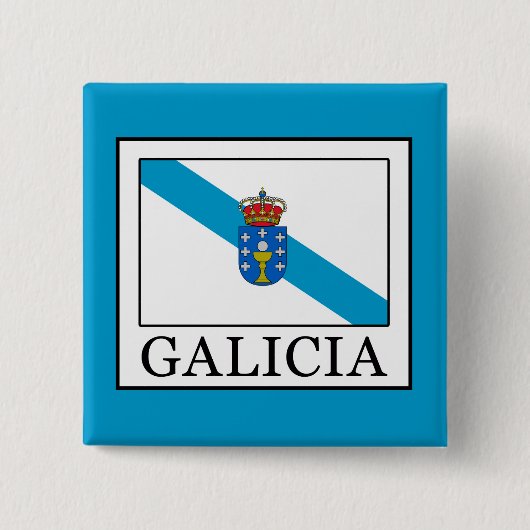 Badge Carré 5 Cm Galice (Devant)