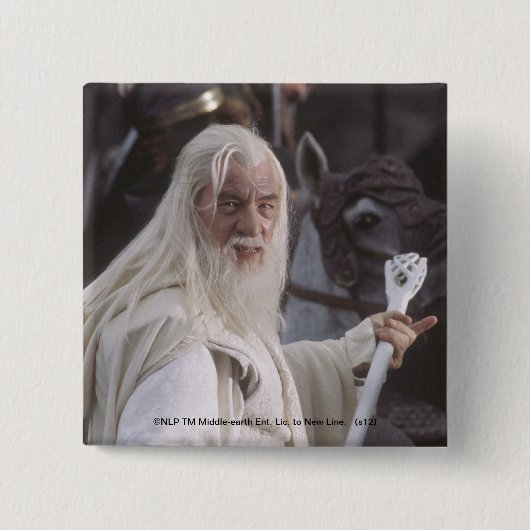 Badge Carré 5 Cm GANDALF™ Détient Du Personnel (Devant)
