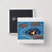 Badge Carré 5 Cm Garder la mère (Devant & derrière)