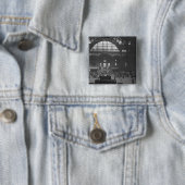 Badge Carré 5 Cm Gare (En situation)