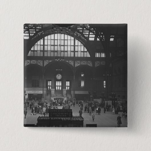 Badge Carré 5 Cm Gare (Devant)