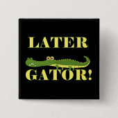 Badge Carré 5 Cm Gator (Devant)
