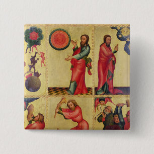 Badge Carré 5 Cm Gauche du haut autel de St Peter
