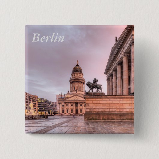 Badge Carré 5 Cm Gendarmenmarkt Berlin (Devant)