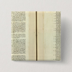 Badge Carré 5 Cm Généalogique, historique, chronologique complet