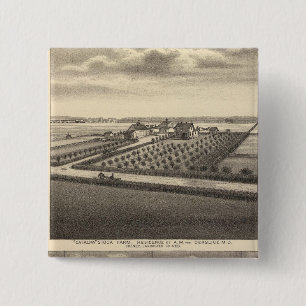 Badge Carré 5 Cm Gibson, Nebraska