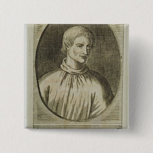 Badge Carré 5 Cm Giordano Bruno (Devant)