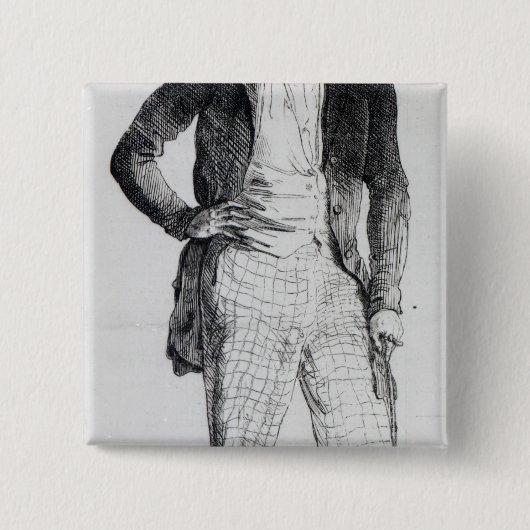 Badge Carré 5 Cm Giuseppe Mazzini (Devant)