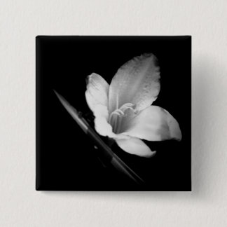 Badge Carré 5 Cm Glace de Lilly 1 bouton