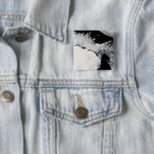 Badge Carré 5 Cm Glace marine dans l'océan Austral (En situation)