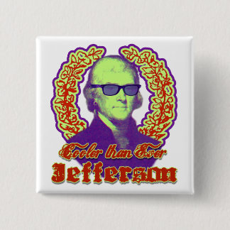 Badge Carré 5 Cm Glacière de Jefferson que jamais