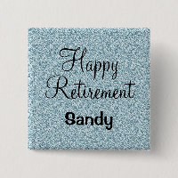 Glam Happy Retirement Bleu Parties scintillant Arg