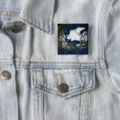 Badge Carré 5 Cm Glice marine arctique (En situation)