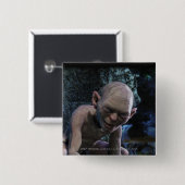 Badge Carré 5 Cm GOLLUM™ avec sourire (Devant & derrière)