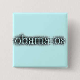 Badge Carré 5 Cm goupille d'obama