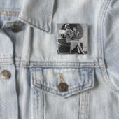 Badge Carré 5 Cm Goupiller (En situation)
