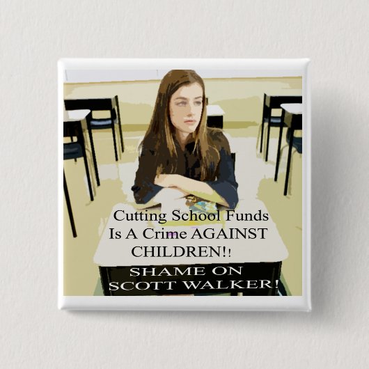 BADGE CARRÉ 5 CM GOUVERNEURS DE THÉ DE RAPPEL (Devant)