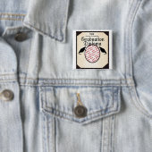 Badge Carré 5 Cm Graduation Diploma Photo Frame (En situation)