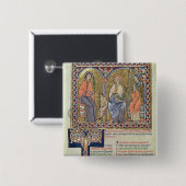 Badge Carré 5 Cm Grammaire, dialecte et rhétorique de 'Satyricon (Devant & derrière)