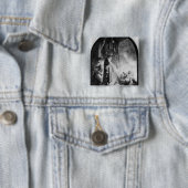 Badge Carré 5 Cm Grand augmenter de Lazarre (En situation)
