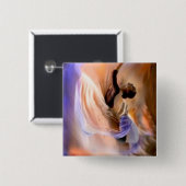 Badge Carré 5 Cm Grand, bouton rond de 3 pouces (Devant & derrière)