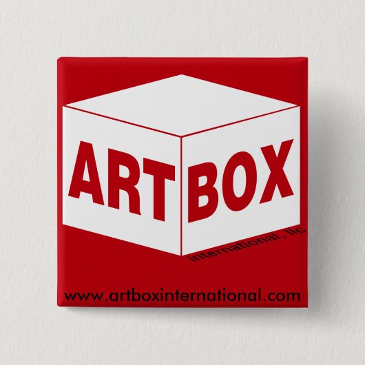 Badge Carré 5 Cm Grand ! Coup ! Bouton ! (Devant)