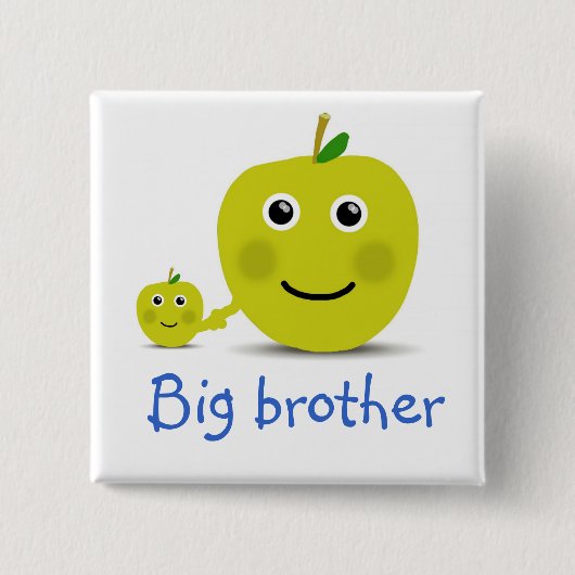 Badge Carré 5 Cm Grand frère (Devant)