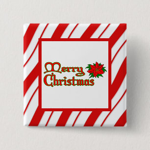 Badge Carré 5 Cm Grandes de menthe