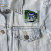 Badge Carré 5 Cm GRANDS CAMIONS et CAMIONS d'INSTALLATION pour des (En situation)