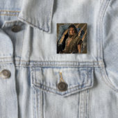 Badge Carré 5 Cm Graphique BEORN™ (En situation)