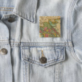 Badge Carré 5 Cm Grèce 8 (En situation)