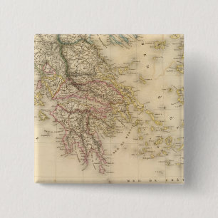 Badge Carré 5 Cm Grèce antique 3