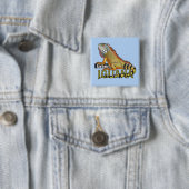 Badge Carré 5 Cm green (En situation)
