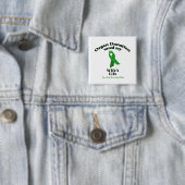 Badge Carré 5 Cm Greffe d'épouse (En situation)