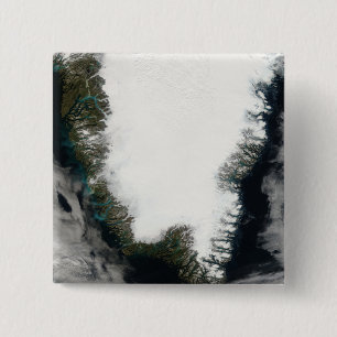 Badge Carré 5 Cm Groenland du Sud