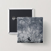 BADGE CARRÉ 5 CM GRUNGE BLACK GREY GRAY DARK EMO SCARY RANDOM ABSTR (Devant & derrière)