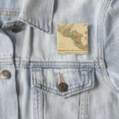 Badge Carré 5 Cm Guatemala (En situation)