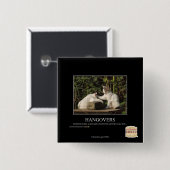 Badge Carré 5 Cm Gueules de bois (Devant & derrière)