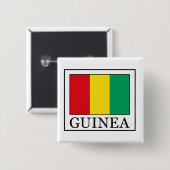 Badge Carré 5 Cm Guinée (Devant & derrière)