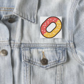Badge Carré 5 Cm gummy (En situation)