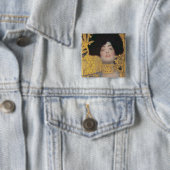 Badge Carré 5 Cm Gustav Klimt | Judith (En situation)