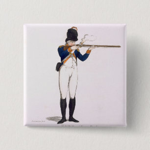 Badge Carré 5 Cm Hackney offrent, plaquent 49 'des volontaires