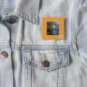 Badge Carré 5 Cm Hai d'O (En situation)