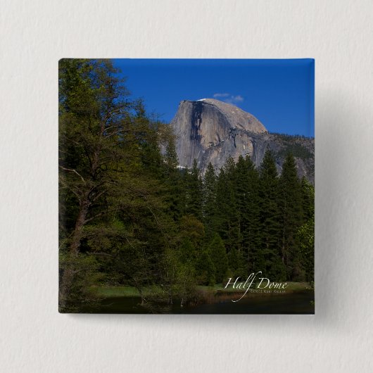 Badge Carré 5 Cm Half Dome (Devant)
