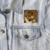 Badge Carré 5 Cm Hamlet (En situation)