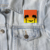 Badge Carré 5 Cm Hammock (En situation)