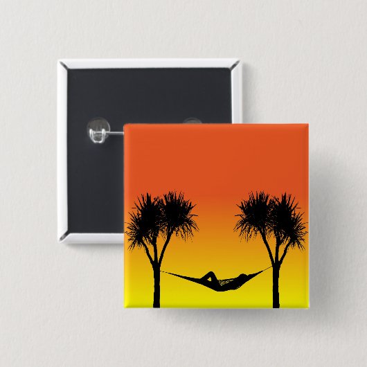 Badge Carré 5 Cm Hammock (Devant & derrière)